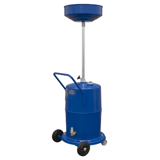 Sealey Pump-Away Mobile Oil Drainer 75L AK450DX
