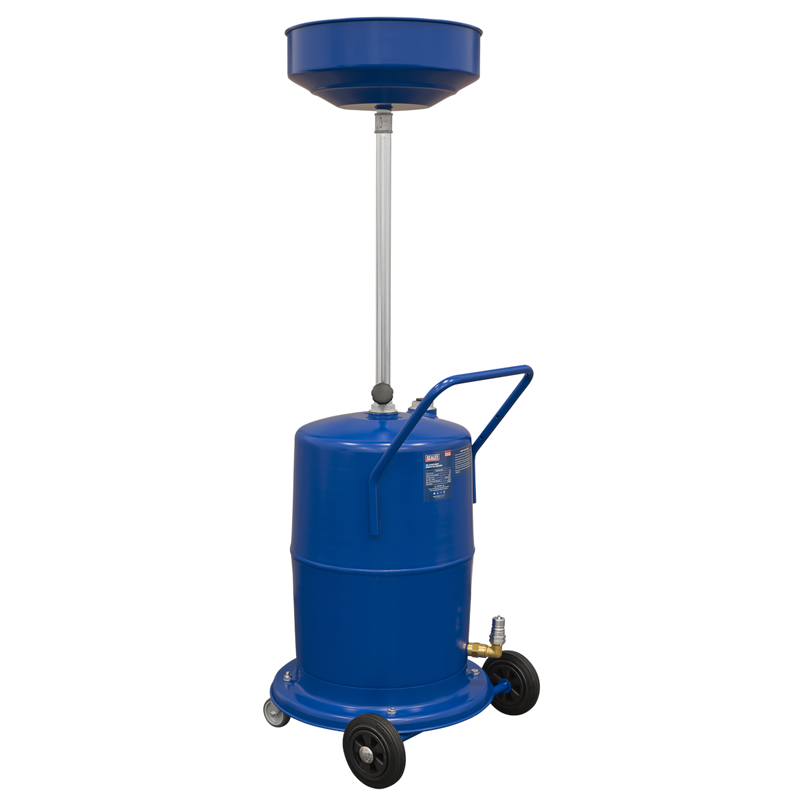 Sealey Pump-Away Mobile Oil Drainer 75L AK450DX