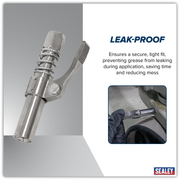 Sealey Grease Gun Coupler AK452 1/8" BSPT