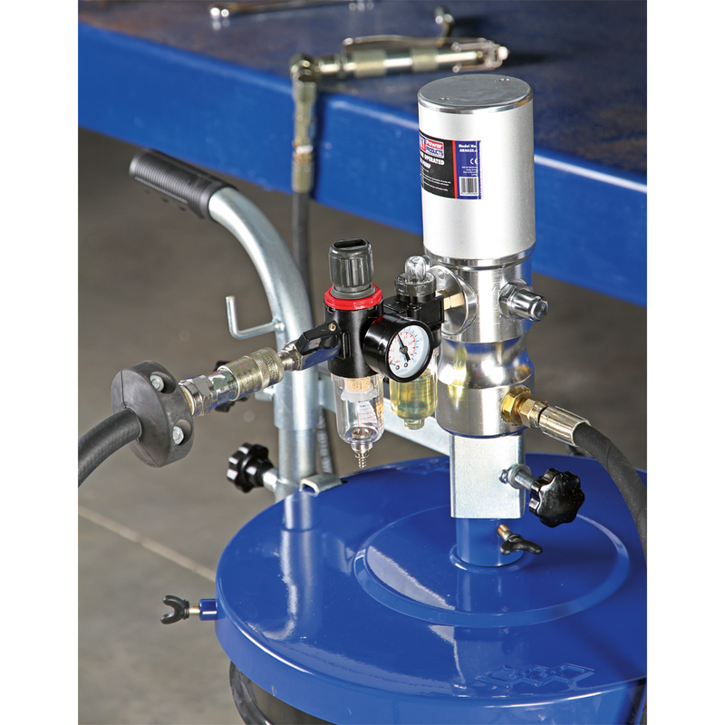 Sealey Air Operated Grease Pump 50kg Capacity AK453X