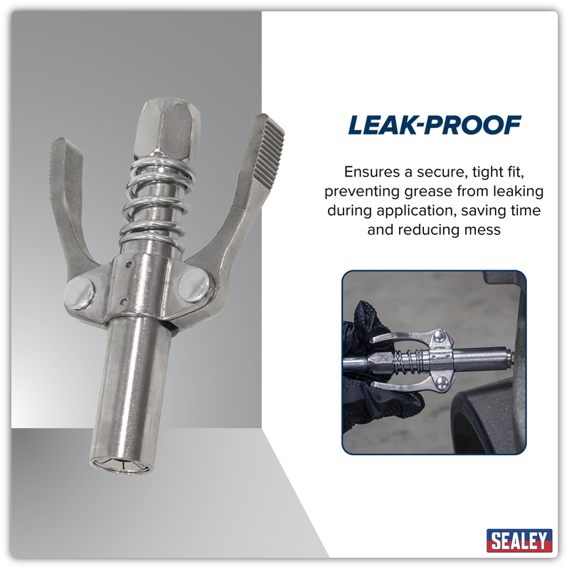 Sealey Grease Gun Coupler Model AK453, 10,000 PSI