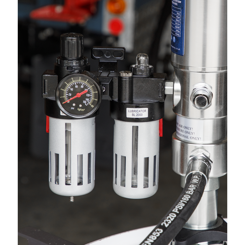Sealey Air Operated Oil Dispensing System AK4561D 220kg Capacity