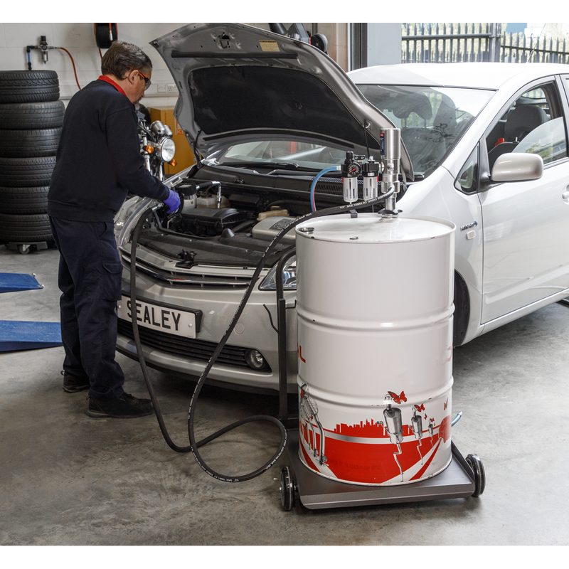 Sealey Air Operated Oil Dispensing System AK4561D 220kg Capacity
