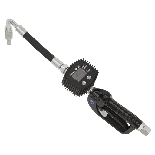 Sealey Oil Hose End Gun with Digital Meter 35L/min