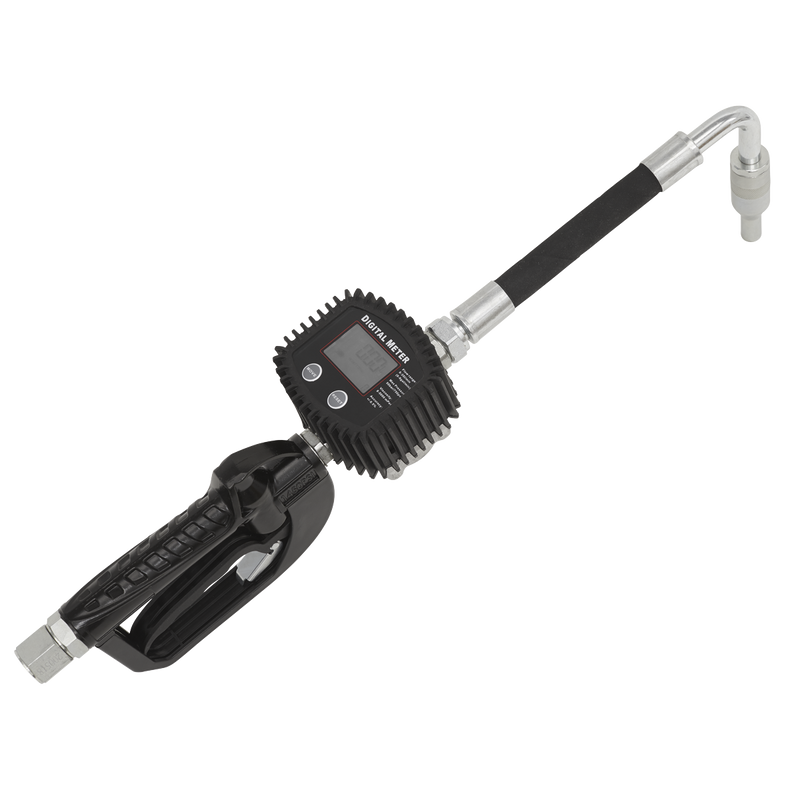 Sealey Oil Hose End Gun with Digital Meter 35L/min