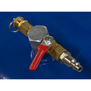 Sealey Air Discharge Mobile Oil Drainer 110L - Adjustable Height