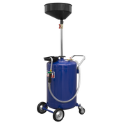 Sealey Air Discharge Mobile Oil Drainer 110L - Adjustable Height