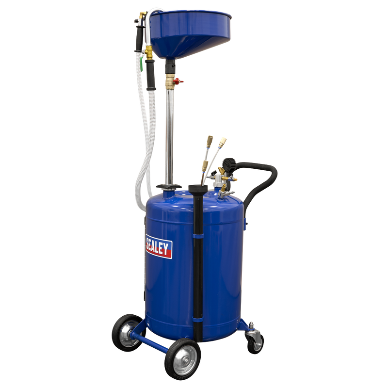 Sealey Air Discharge Mobile Oil Drainer 35L AK456DX