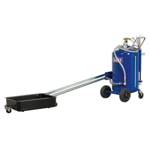 Sealey Cantilever Oil Drainer 80L with Probes