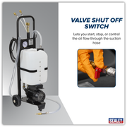 Sealey Mobile Oil Extractor 12L 500W AK466D