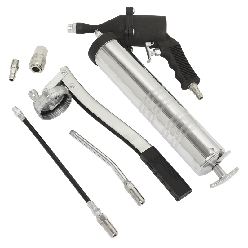 Sealey Manual/Air Grease Gun Kit AK46KIT 2500-4000 PSI