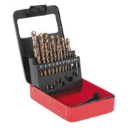 Sealey HSS Cobalt Drill Bit Set 19 Piece AK4701 1-10mm