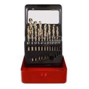 Sealey HSS Cobalt Drill Bit Set 19 Piece AK4701 1-10mm
