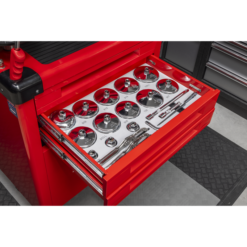 Sealey Mobile Multifunction Oil Station AK470DX 70L Capacity