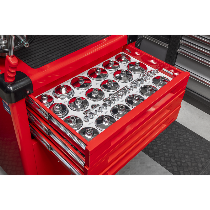Sealey Mobile Multifunction Oil Station AK470DX 70L Capacity