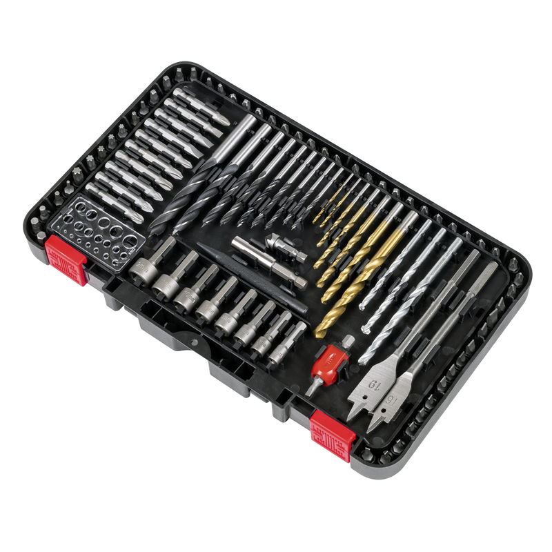 Sealey Drill & Bit Accessory Set 104 Piece AK47104