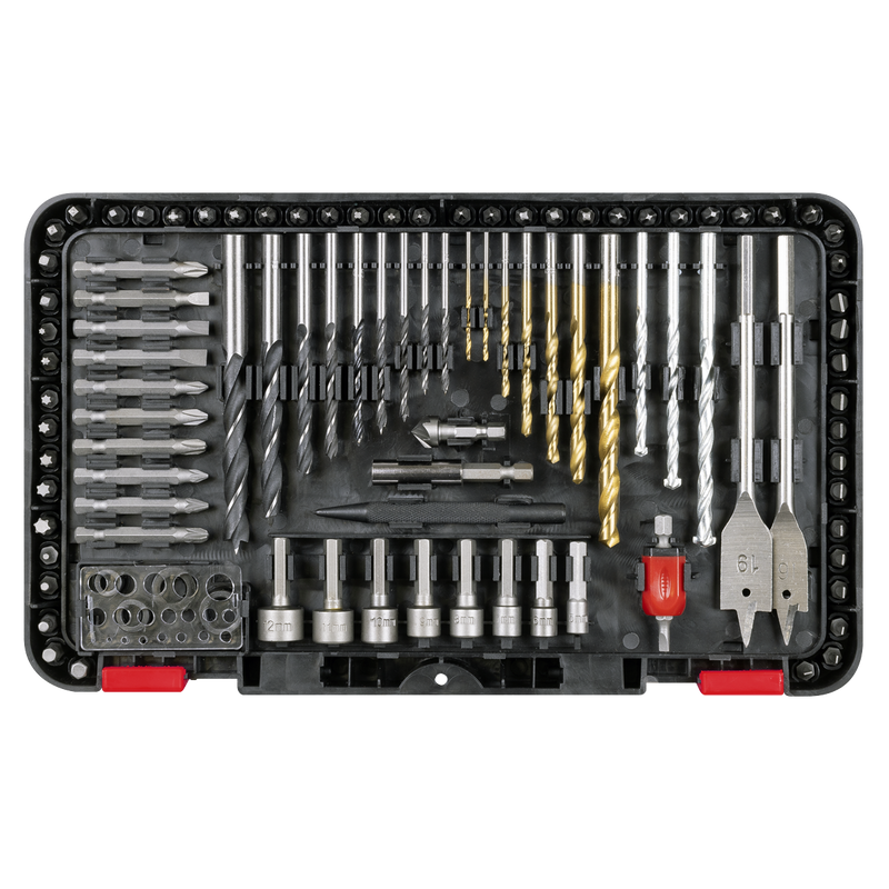 Sealey Drill & Bit Accessory Set 104 Piece AK47104