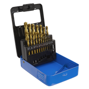Sealey HSS Drill Bit Set 19 Piece - Model AK4719, Ø1-10mm
