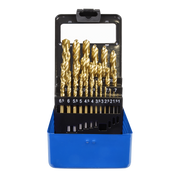 Sealey HSS Fully Ground Drill Bit Set 25 Piece - Ø1-13mm