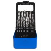 Sealey HSS Fully Ground Drill Bit Set 25 Piece - Ø1-13mm