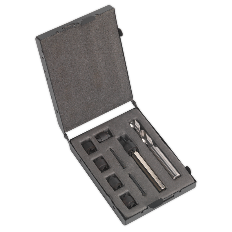 Sealey Spot Weld Cutter & Drill Bit Set 10mm 9 Piece