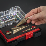 Sealey Premier Straight Flute HSS Cobalt Step Drill Bit Set 3 Piece
