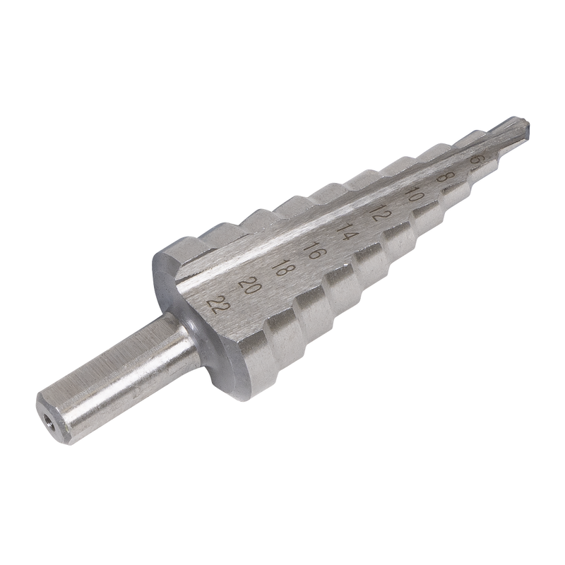 Sealey Step Drill Bit 4-22mm HSS 4341