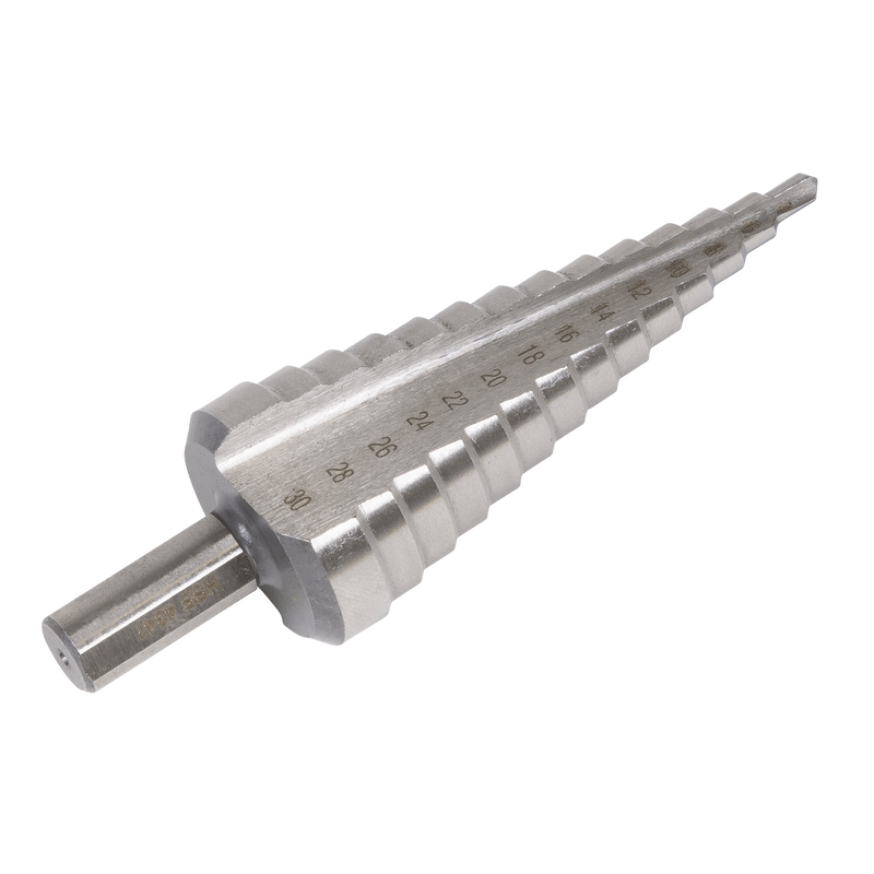 Sealey Step Drill Bit AK4745 Ø4-30mm HSS 4341
