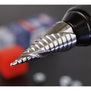 Sealey Spiral Flute HSS Step Drill Bit 4-30mm