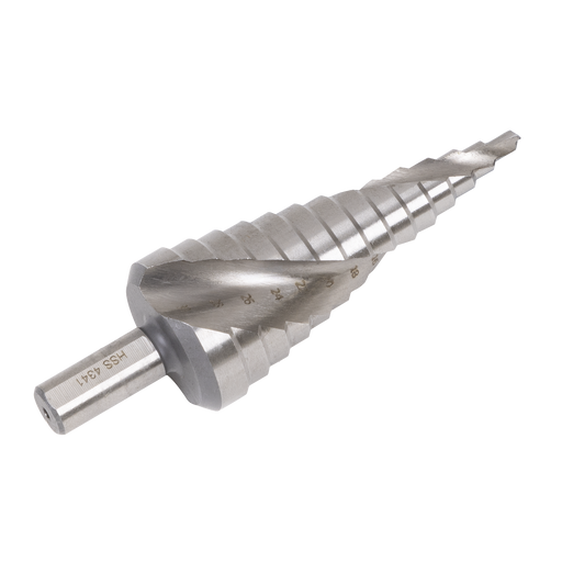 Sealey Spiral Flute HSS Step Drill Bit 4-30mm