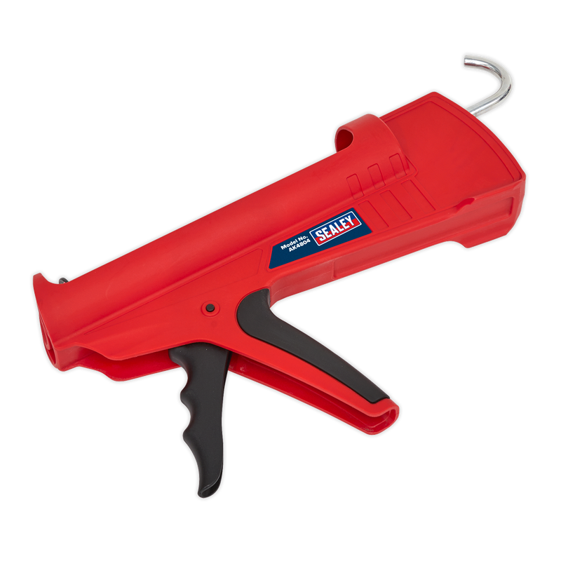 Sealey One-Hand Caulking Gun 220mm Skeleton Design