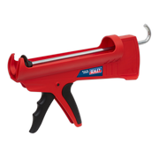 Sealey One-Hand Caulking Gun 220mm Skeleton Design
