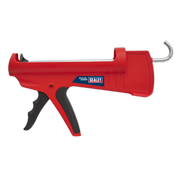 Sealey One-Hand Caulking Gun 220mm Skeleton Design