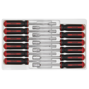 Sealey Premier Nut Driver Set 12 Piece 240mm Chrome Vanadium Steel