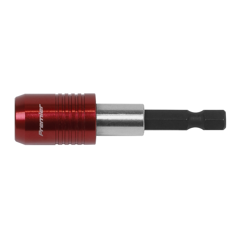 Sealey Premier Quick Chuck Bit Holder 1/4" Hex Drive 65mm