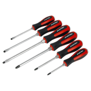 Sealey Premier Hammer-Thru Screwdriver Set 6 Piece