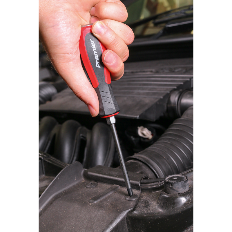 Sealey Premier Hammer-Thru Screwdriver Set 6 Piece