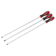 Sealey Premier Hammer-Thru Screwdriver Set 450mm 3 Piece