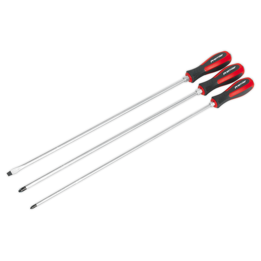 Sealey Premier Hammer-Thru Screwdriver Set 450mm 3 Piece