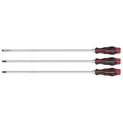 Sealey Premier Screwdriver Set 450mm 3 Piece Chrome Vanadium Steel