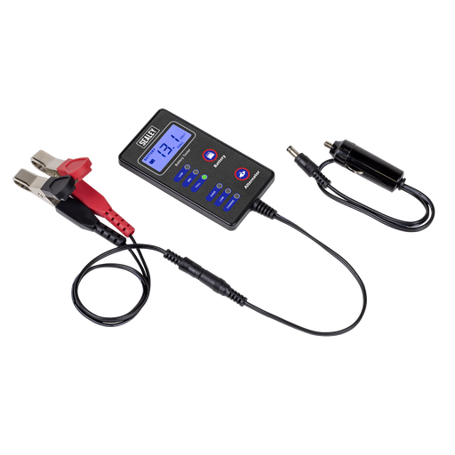 Sealey Battery & Alternator Tester AK500 12V with LCD Screen
