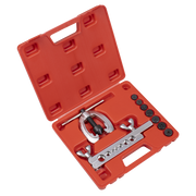 Sealey Pipe Flaring Kit 9 Piece with 7 Dies for Copper & Brass