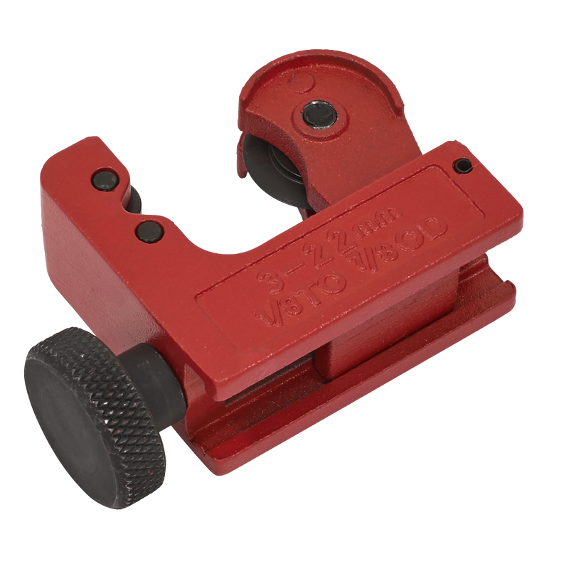 Sealey Mini Pipe Cutter AK5050 Ø3-22mm Capacity