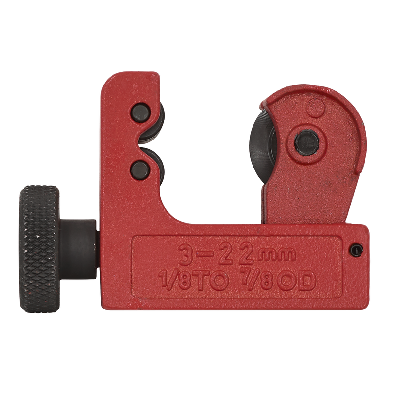 Sealey Mini Pipe Cutter AK5050 Ø3-22mm Capacity