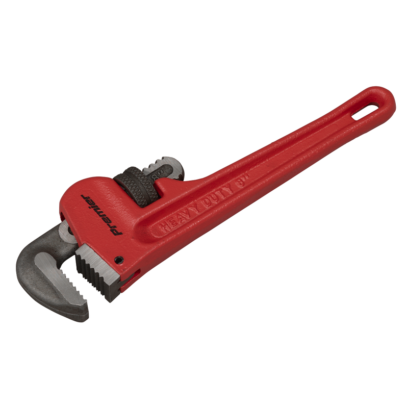 Sealey Premier Pipe Wrench 200mm Capacity Ø9-38mm