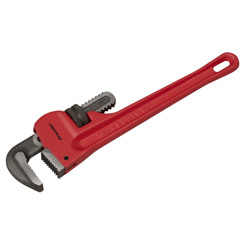 Sealey Premier Pipe Wrench 200mm Capacity Ø9-38mm