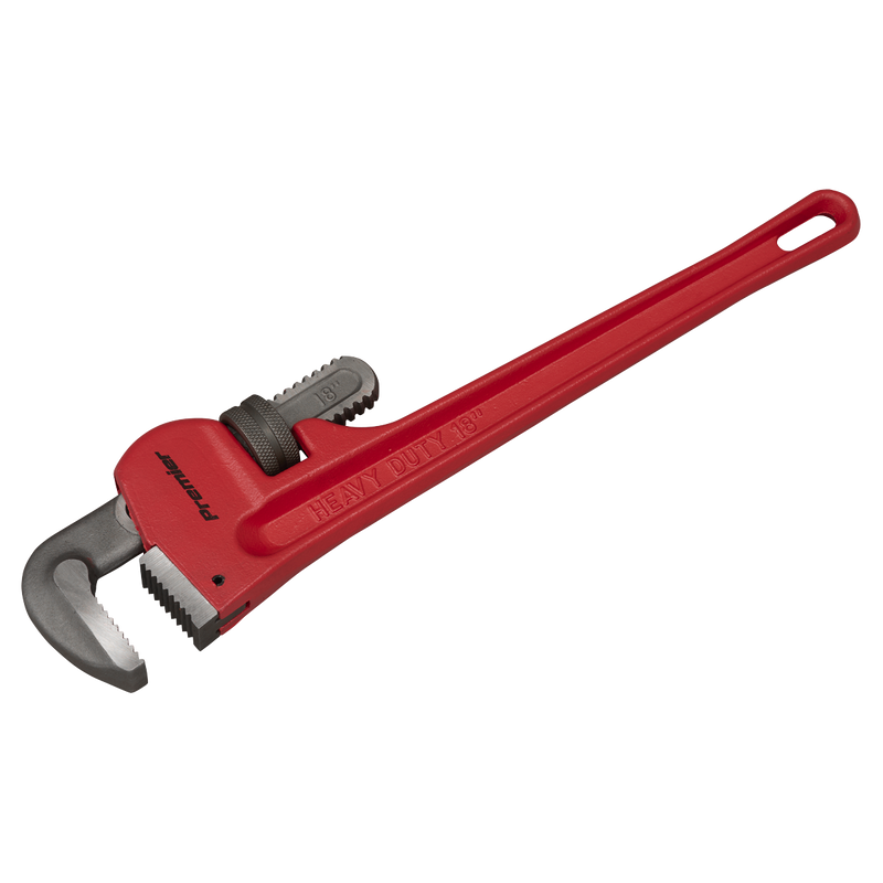 Sealey Premier Pipe Wrench 200mm Capacity Ø9-38mm