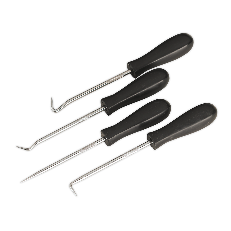 Sealey Mini Hook Set 4 Piece - 125mm Precision Tools