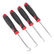 Sealey Mini Hook & Pick Set 4 Piece - 165mm Length