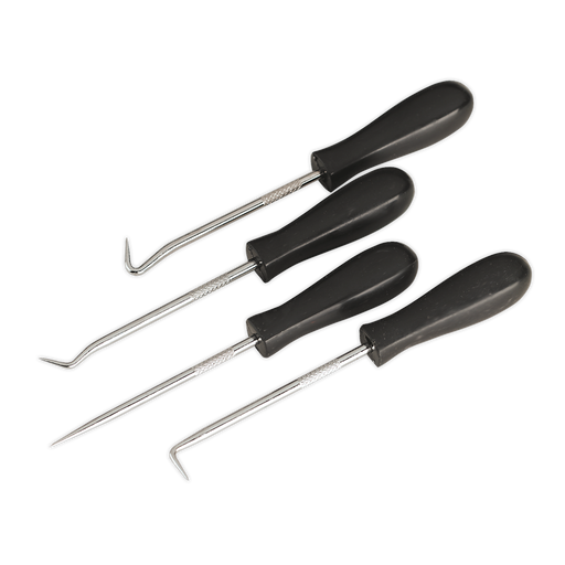 Sealey Mini Hook Set 4 Piece - 125mm Precision Tools